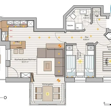 Haus Duenenblick 11 公寓 万根沃格